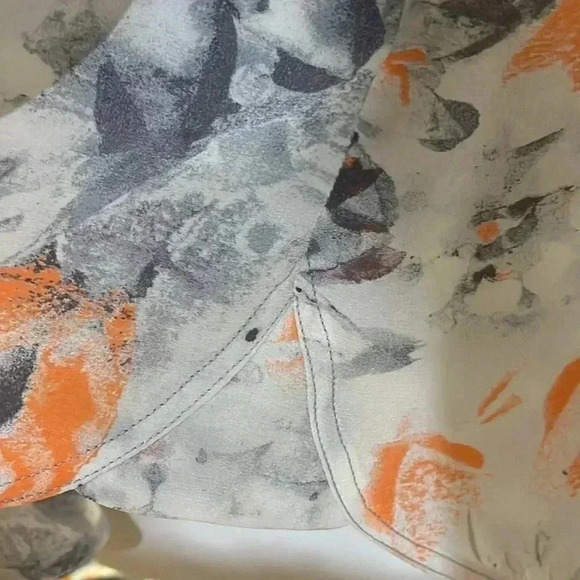 ❤️Host Picks❤️[4]Rebecca Taylor Misty Garden  Print Silk Blouse- NWOT - Picture 14 of 15